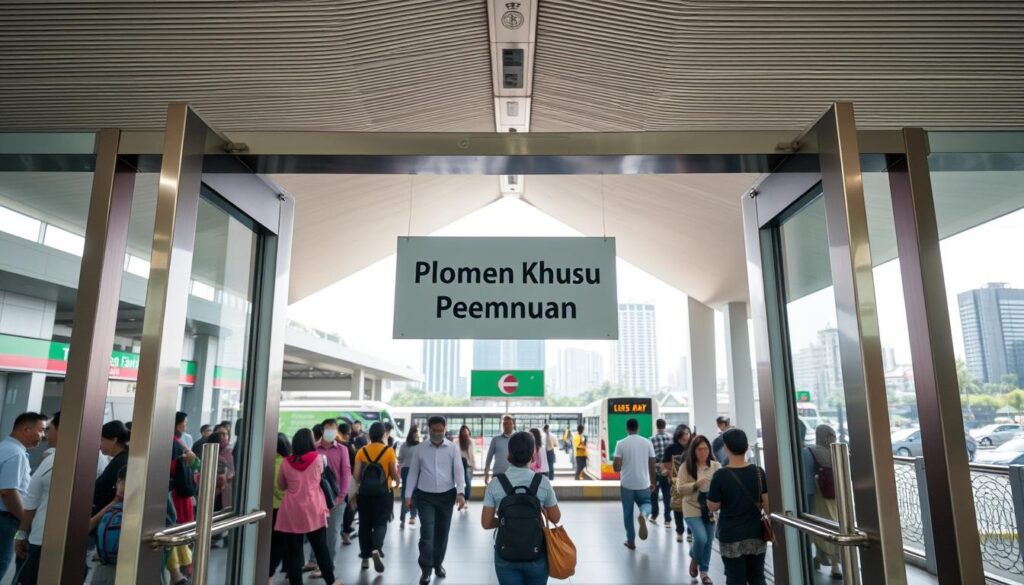 Hari Kartini, Pintu Khusus untuk Perempuan Tersedia di Transjakarta