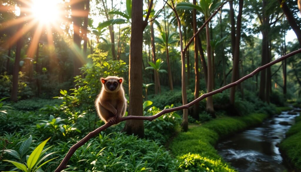 Kukang Jawa di habitat alaminya