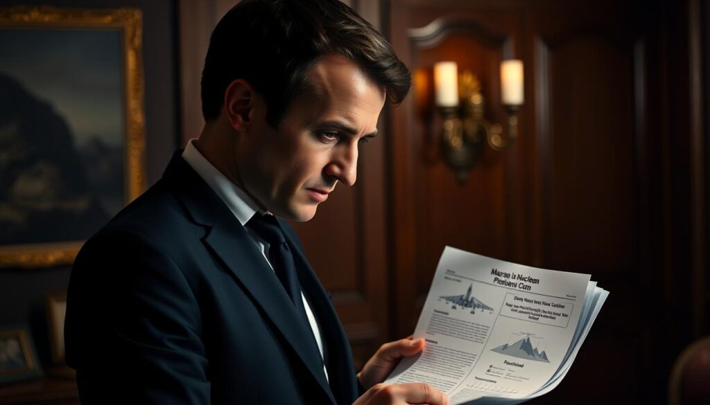 Macron Pertimbangkan Nuklir Prancis Lindungi Sekutu