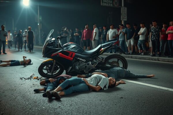 Naik Fino Tanpa Pelat dan Ngebut, Dua Bocah Tewas Tabrak Mobil di Baubau