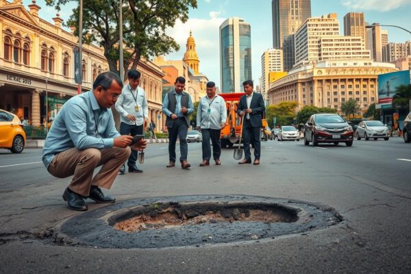 Pasca Dilantik, Walkot Semarang Gercep Tangani Jalan Berlubang Pasca Dilantik, Walkot Semarang Gercep Tangani Jalan Berlubang