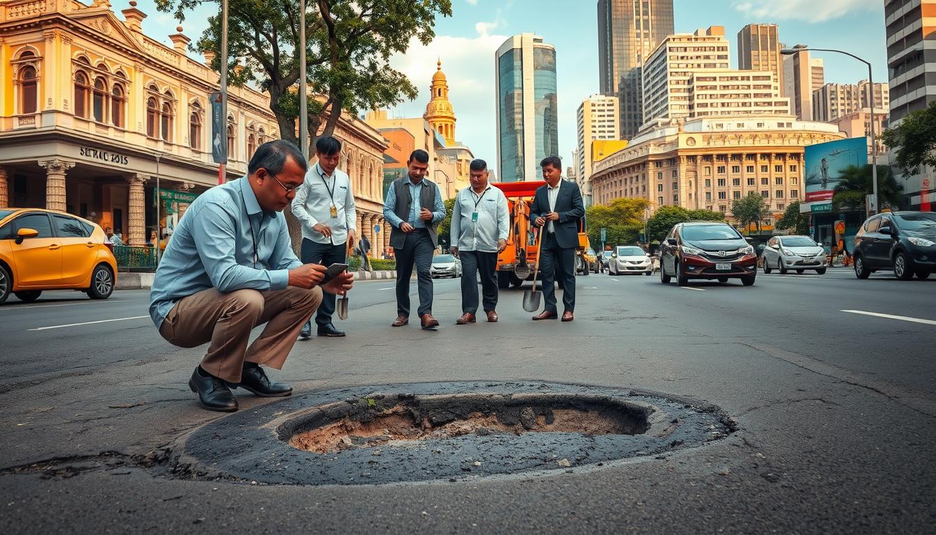 Pasca Dilantik, Walkot Semarang Gercep Tangani Jalan Berlubang