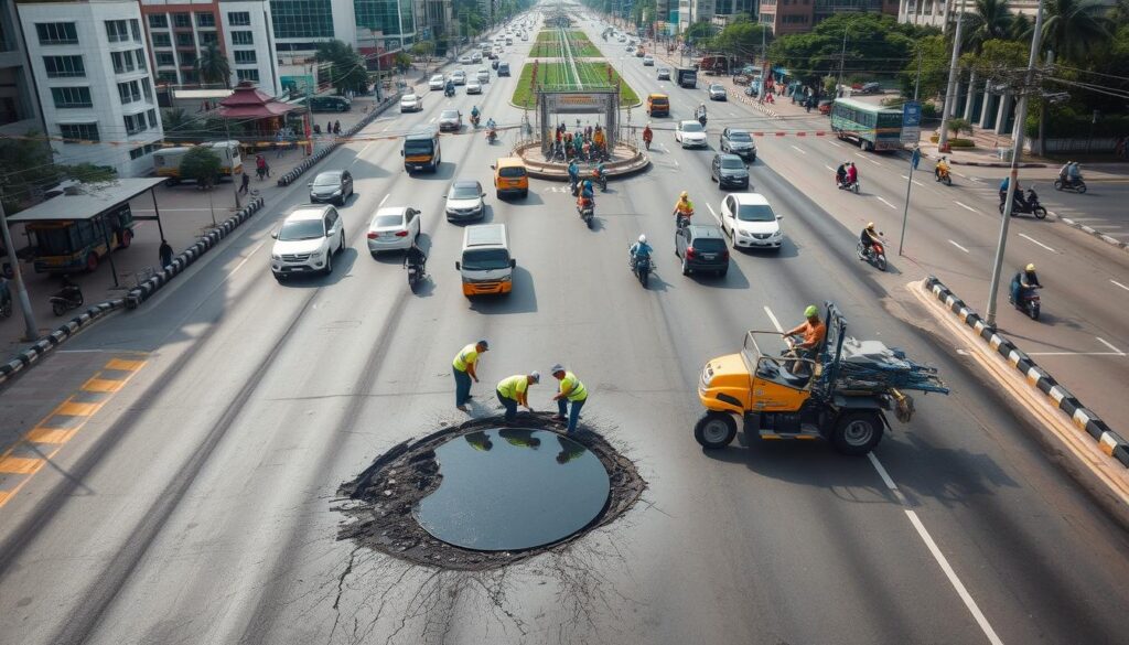 Penanganan Infrastruktur Jalan