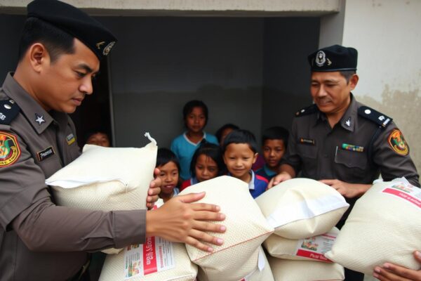 Polda Metro Salurkan Bantuan Beras ke Panti Anak Yatim di Jakarta Polda Metro Salurkan Bantuan Beras ke Panti Anak Yatim di Jakarta