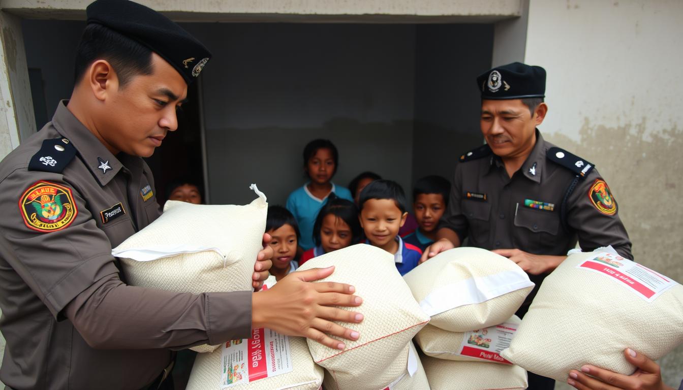 Polda Metro Salurkan Bantuan Beras ke Panti Anak Yatim di Jakarta