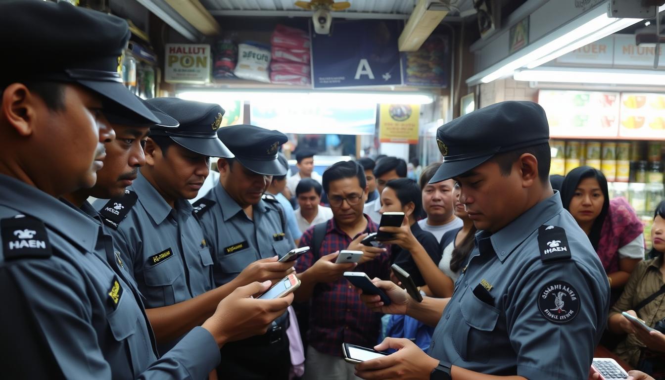 Ramai Pria Berseragam Satgas Curi Ponsel di Warung, Pemkot Surabaya