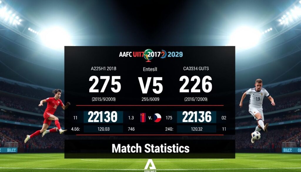 Statistik Tendangan ke Gawang Piala Asia U17 2025