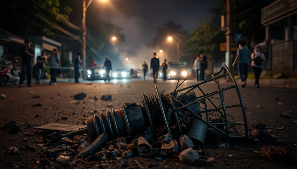korban ledakan mercon di Bogor