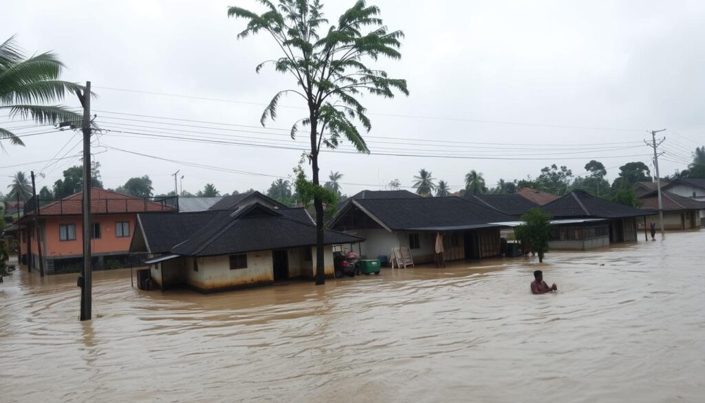 Banjir Rendam Puluhan Rumah di Kabupaten Bekasi