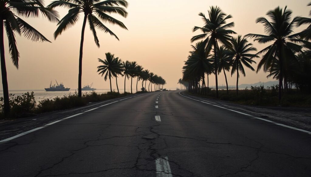 jalan rusak di jalur pantura